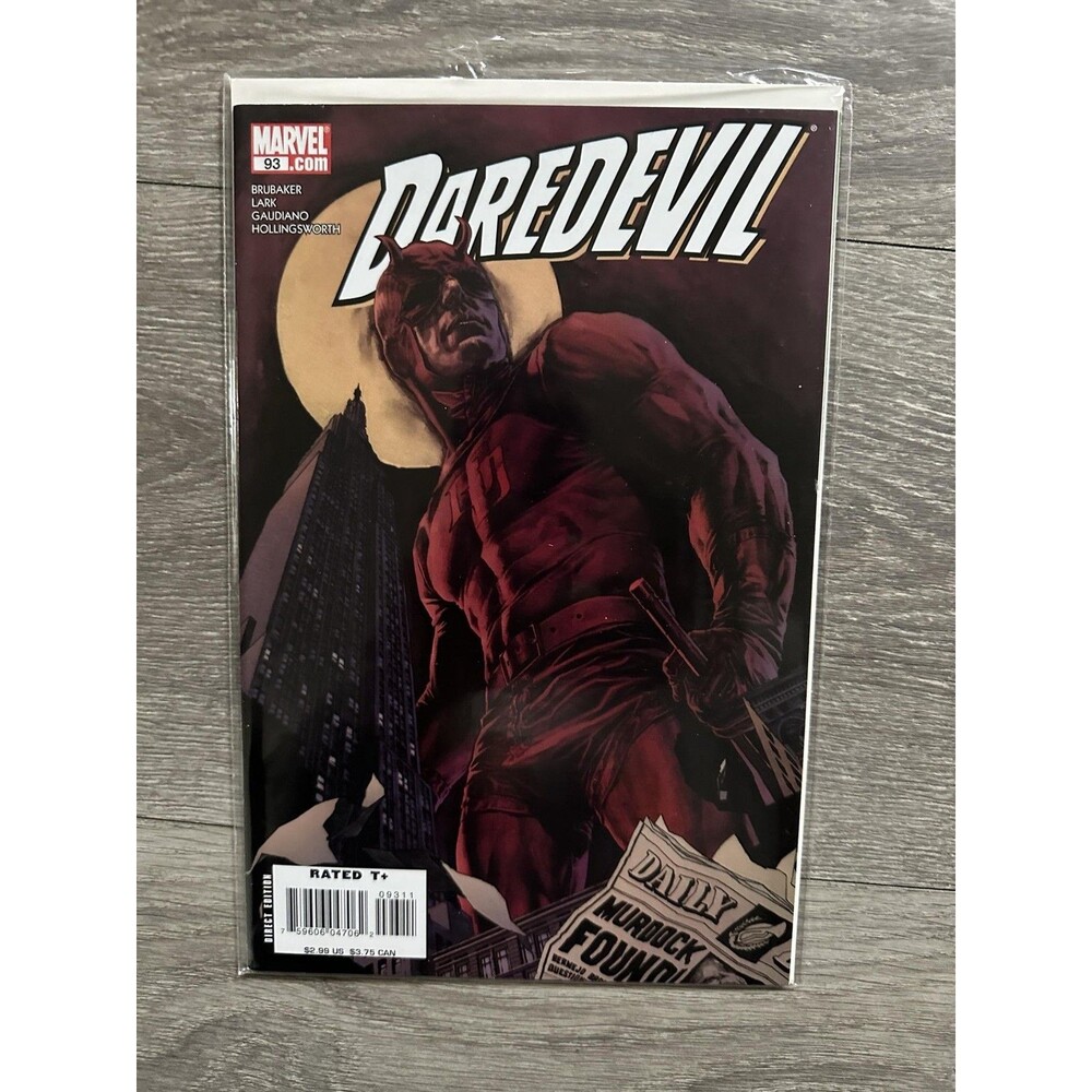 Marvel Daredevil #93 Single Issue Comic Color Brubaker Clarke Gaudiano
